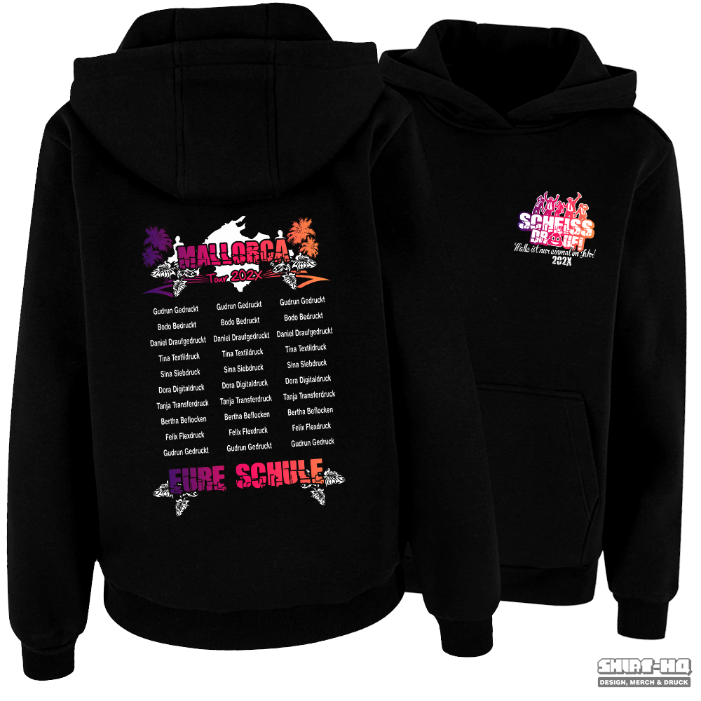 Abschluss Pulli Malle Scheiss drauf